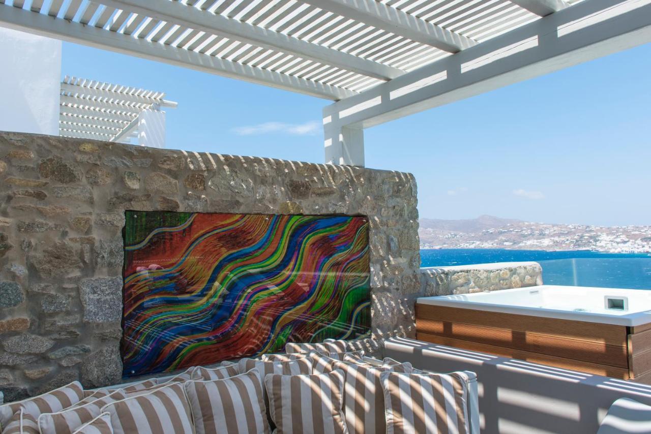The Mykonist Seaside Villas & Suites Ornos By Amaris Mykonos Town Екстер'єр фото